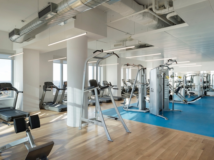a large room
