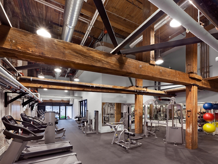 a large room