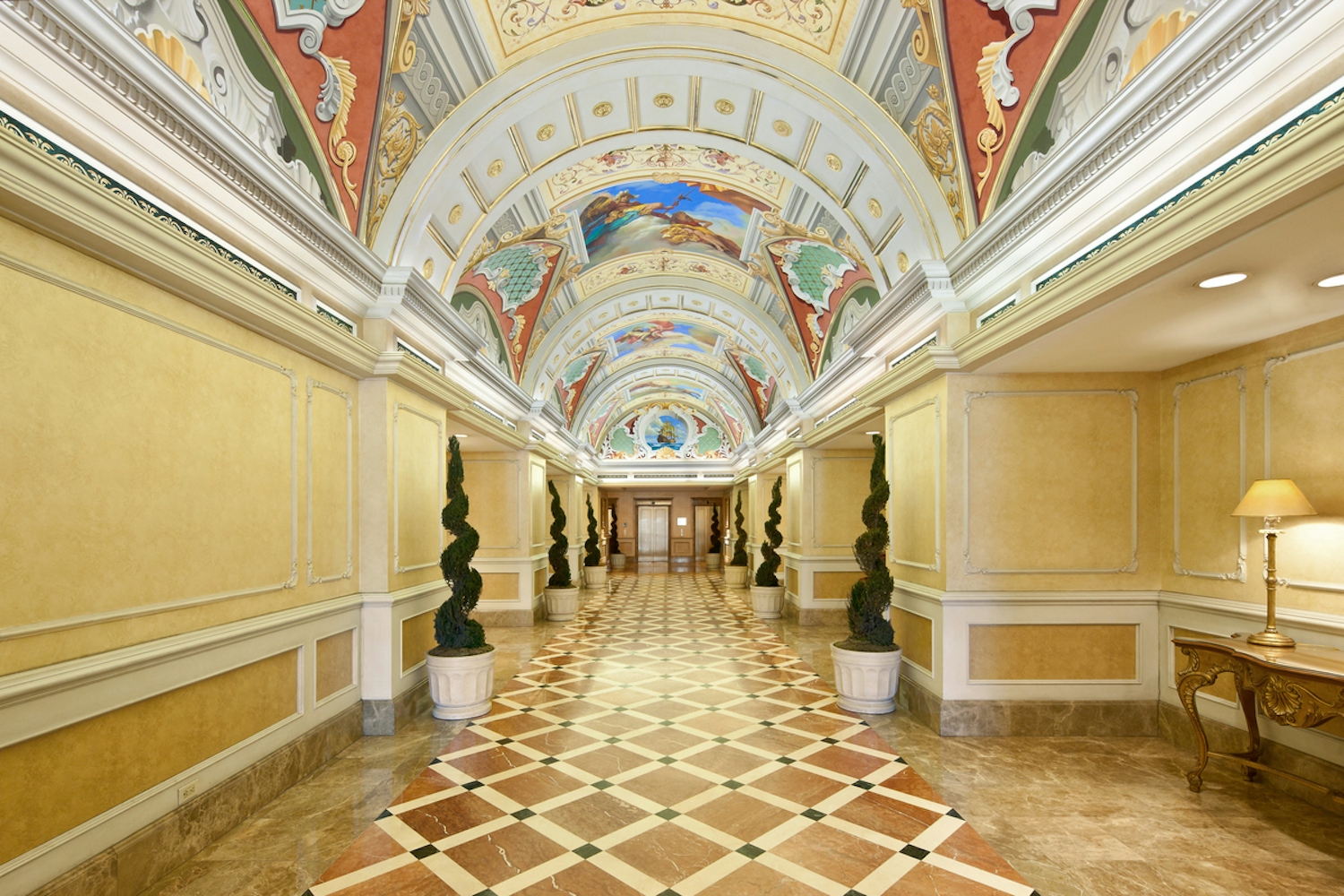 a large room