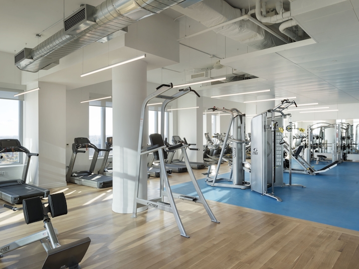 a large room