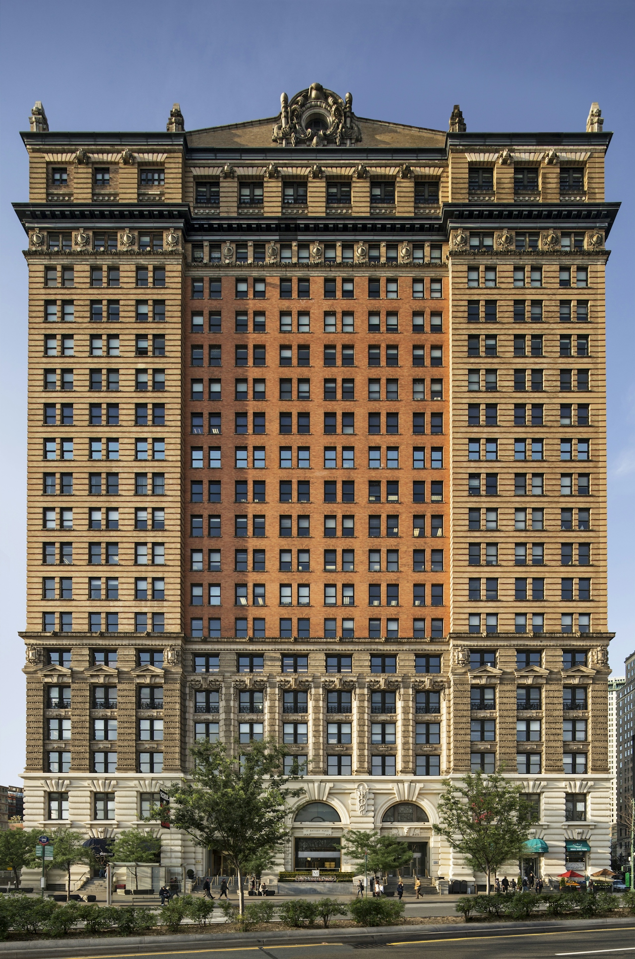 a large building