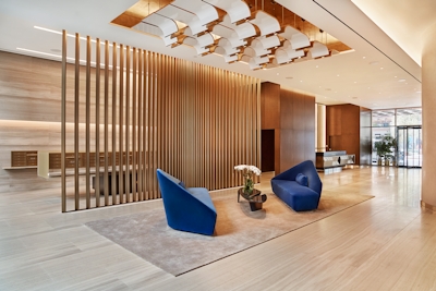 a view of a living room