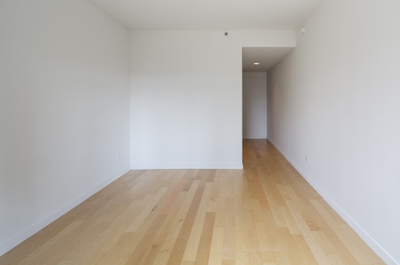 a view of a hard wood floor