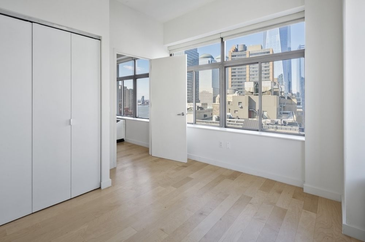 a large white room