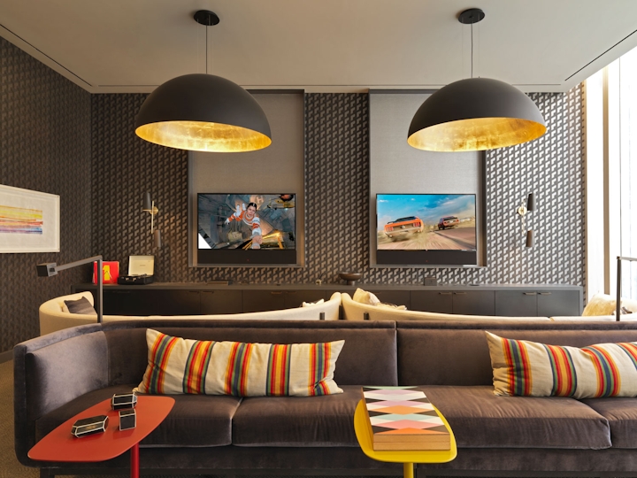 a living room