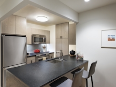 Thumbnail of The Ashland: PH2E a modern kitchen with stainless steel appliances