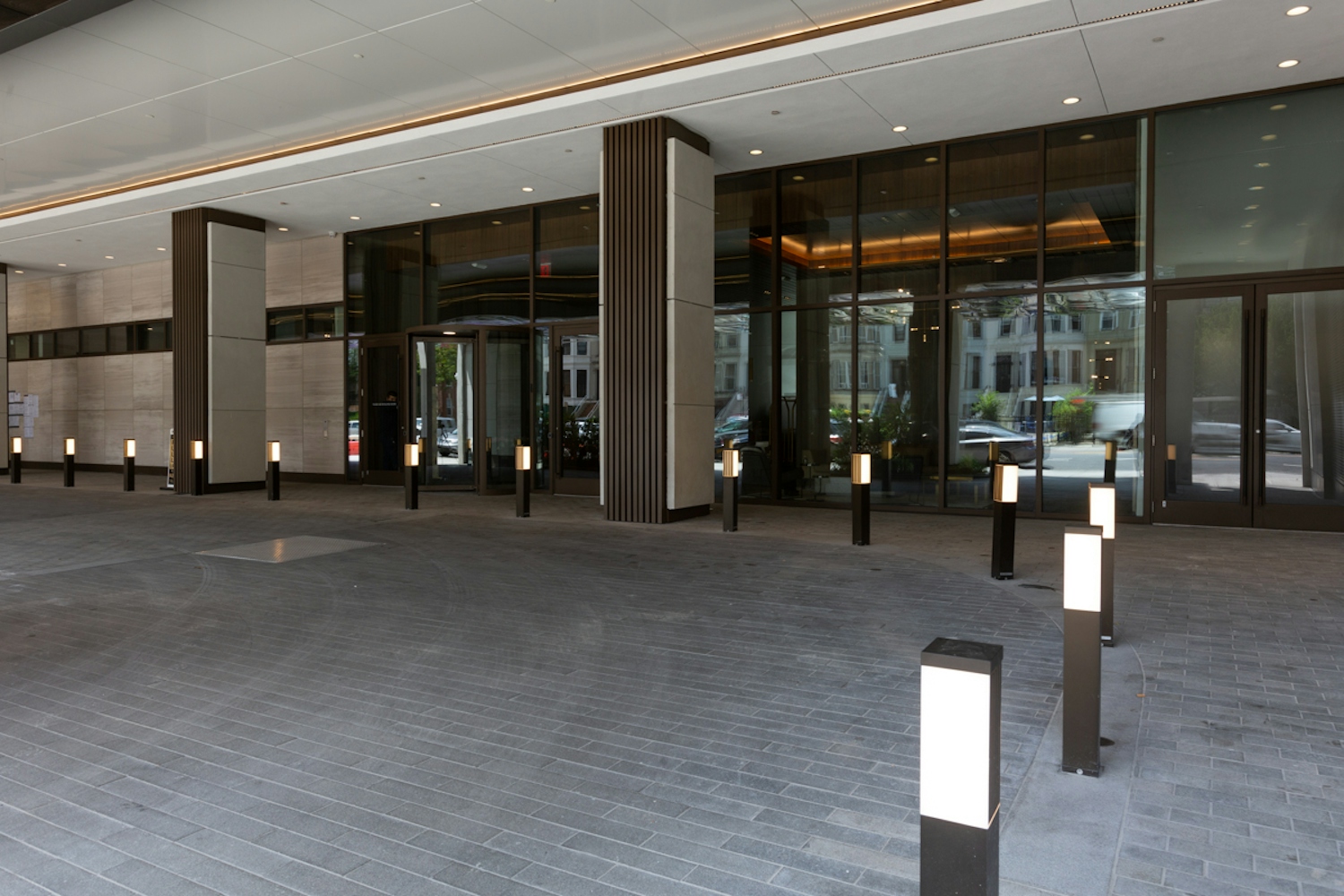a store inside of a building