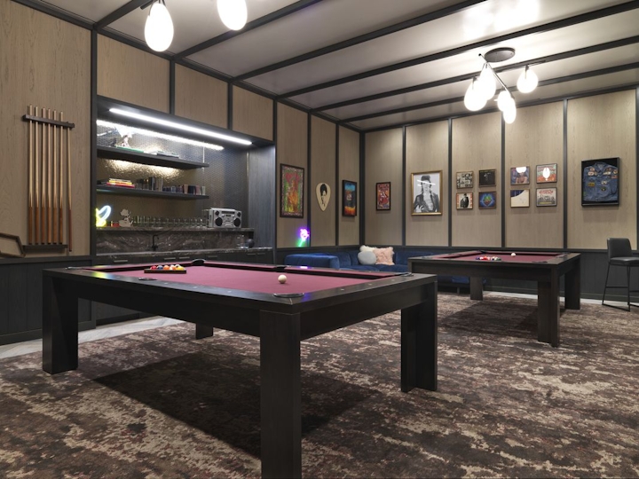 a large room