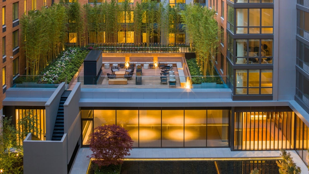 Gotham West: 2717 a store inside of a building