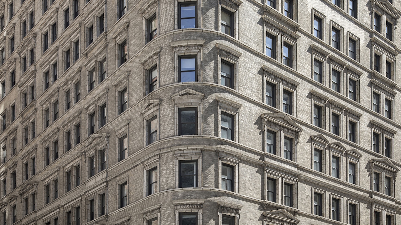 a tall building