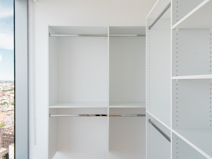 a door in a room