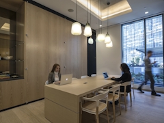 Thumbnail of The Ashland: 36D a person standing in front of a mirror posing for the camera