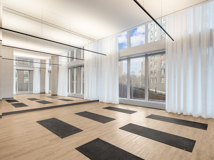 a large room